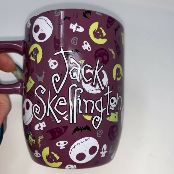 JACK SKELLINGTON PURPLE MUG ~Tim Burton's Nightmare Before Christmas Disney WDW - Picture 2 of 7